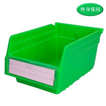 Raxwell 精益物料盒TK3215，外尺寸规格D×W×H(mm):300×200×150，全新料，绿色(标签牌1+标签纸1) RHSS4559