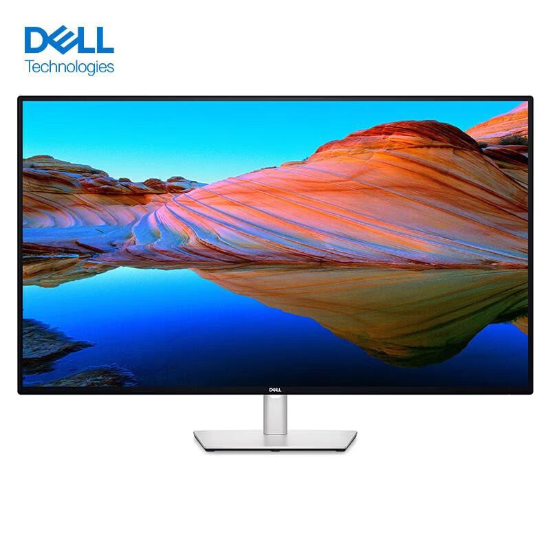 戴尔 电脑显示器/42.5英寸/3840*2160/4K专业显示器/IPS/Type-C90W反向充电/内置音箱/专业修图显示屏 U4323QE
