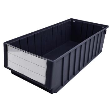 Raxwell 防静电物料盒TK5214-ESD，长宽高(mm)500×235×140，黑色 RHSS4592