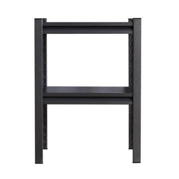 盛悦欣美 多功能货架长500×宽300×高800mm，承重115kg，黑色，不含安装 二层