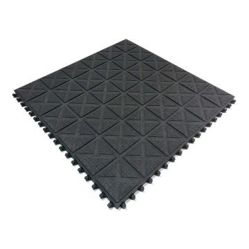 Ecobooths/爱柯部落 英迪强力耐油地垫黑色 50cm*50cm*18mm X030201052