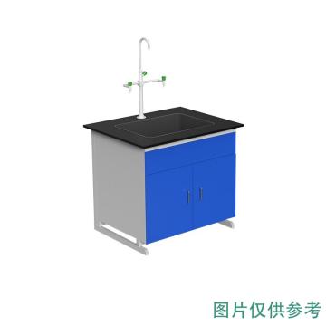 锴源 实验台不含安装 钢木水槽台,长1000×深750×高800mm