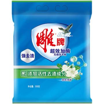 Diao 洗衣粉 超效加酶无磷508g