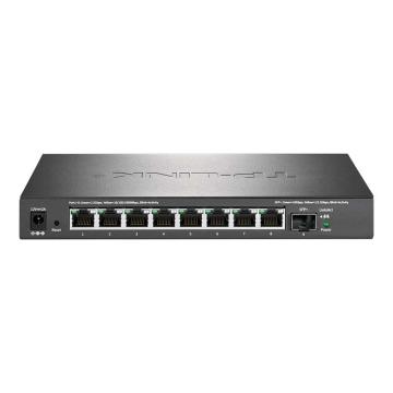 TP-LINK/普联 交换机2.5G以太网云管理交换机 8个2.5G电口 1个万兆光口 TL-SE2109