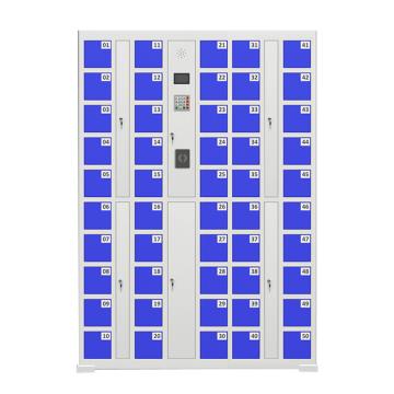 锴源 智能手机充电柜，刷卡识别系统，50门，尺寸:1260×300×1800 KY-SJG14