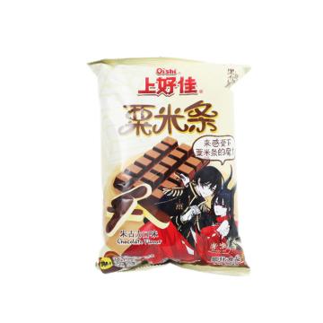 上好佳 休闲零食 粟米条，70g*12袋 朱古力口味