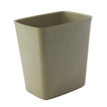 特耐适 垃圾桶，防火垃圾桶6.6L 米黄色 1261