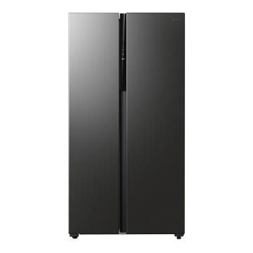 美的 对开门冰箱，容积550L，1级能效，风冷变频 BCD-550WKPZM(E)