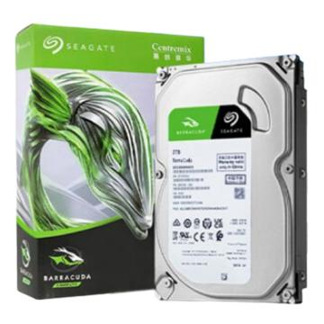 希捷 台式机硬盘2TB 5400转 256MB SATA 机械硬盘 酷鱼BarraCuda系列 ST2000DM005