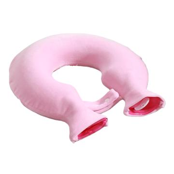 功成狮 u形颈椎热水袋粉色-1400ml GFUD2561