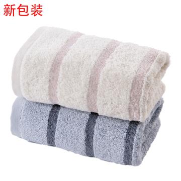Raxwell | 金号 纯棉毛巾高低毛提缎 70×34cm 108g/条 （灰棕颜色随机，新老包装随机发货) RJCT0008