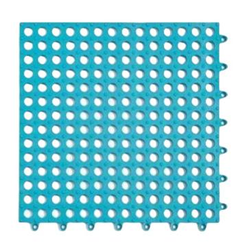 功成狮 浴室防滑拼接垫蓝色 30×30cm 厚0.85mm GJMW0218