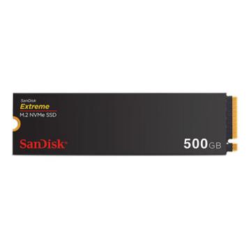 SanDisk/闪迪 固态硬盘500G SSD固态硬盘 M.2接口PCIe4.0 2280 NVMe协议至尊极速 SDSSDX3N-500G