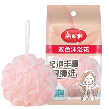 美丽雅 沐浴花双色 35G 随机色 9979