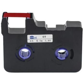 赛恩瑞德 标签色带红色 12mm*80m，C-180E/T用 CR80R