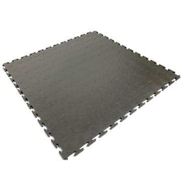 Ecobooths/爱柯部落 工业地板砖耐磨耐压防滑 PVC 黑色圆点500×500×6.5mm，X020401035