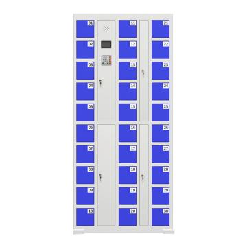 锴源 智能手机充电柜，自编密码系统，30门，尺寸:820×300×1800 KY-SJG27