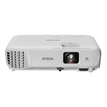 Epson/爱普生 投影仪，3800流明/标清/USB-A供电接口/含安装 CB-X52+100寸幕布+吊架