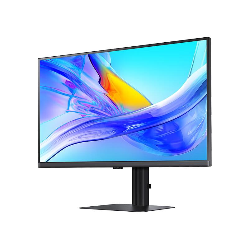 SAMSUNG/三星 显示器/32英寸/4K分辨率/60Hz刷新率/90WType-C/旋转升降 S32D806UAC