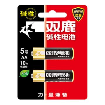 双鹿电池 碱性5号电池 LR6/2B（5号）