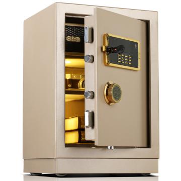 全能 保管箱电子密码 双保险办公 防盗保管柜 高600*宽400*深340mm JW-60I