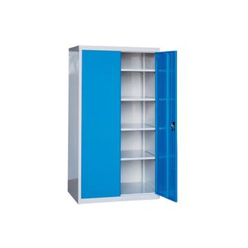 锐德 4层层板铁门型置物柜外形尺寸(mm):1000W×600D×1800H C106018-1