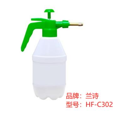 兰诗 喷雾壶铜头气压式喷壶2L颜色随机 HF-C302