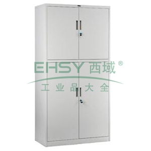 中阳 双节开门柜900宽*400深*1840高 0.7mm厚度 灰白色 CAB-K9-K9*