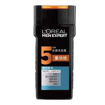 欧莱雅 男士去屑洗发露 薄荷酷爽200ml