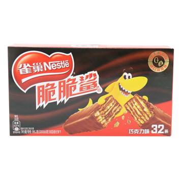 雀巢 脆脆鲨巧克力夹心 32条*18.6g/盒