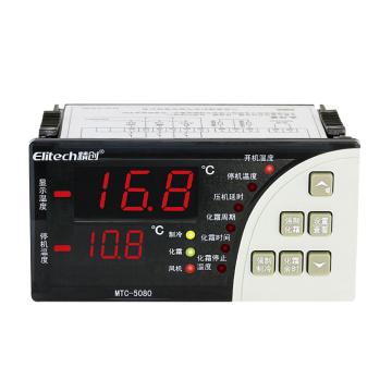 精创 双传温控器压缩机+冷风机+化霜，双屏，50只/箱 MTC-5080