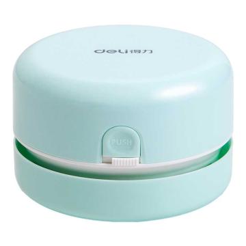 deli/得力 强吸力桌面吸尘器键盘除尘/迷你便携 18880浅绿