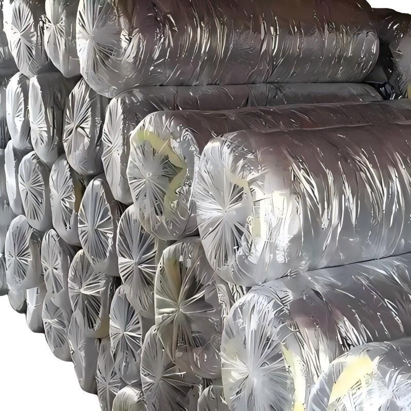 国瑞 玻璃棉通风软管，玻璃棉填充，钢丝骨架，外包耐撕扯防火铝箔 长度10m内径500mm