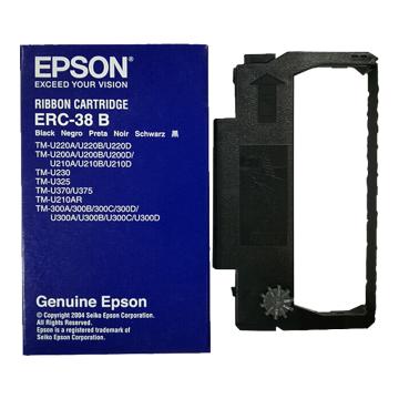 Epson/爱普生 黑色色带架，ERC-38B含芯 适用TM-U220A/U220B/U220D/U200A/U200B/U200D/U375 ERC-38B