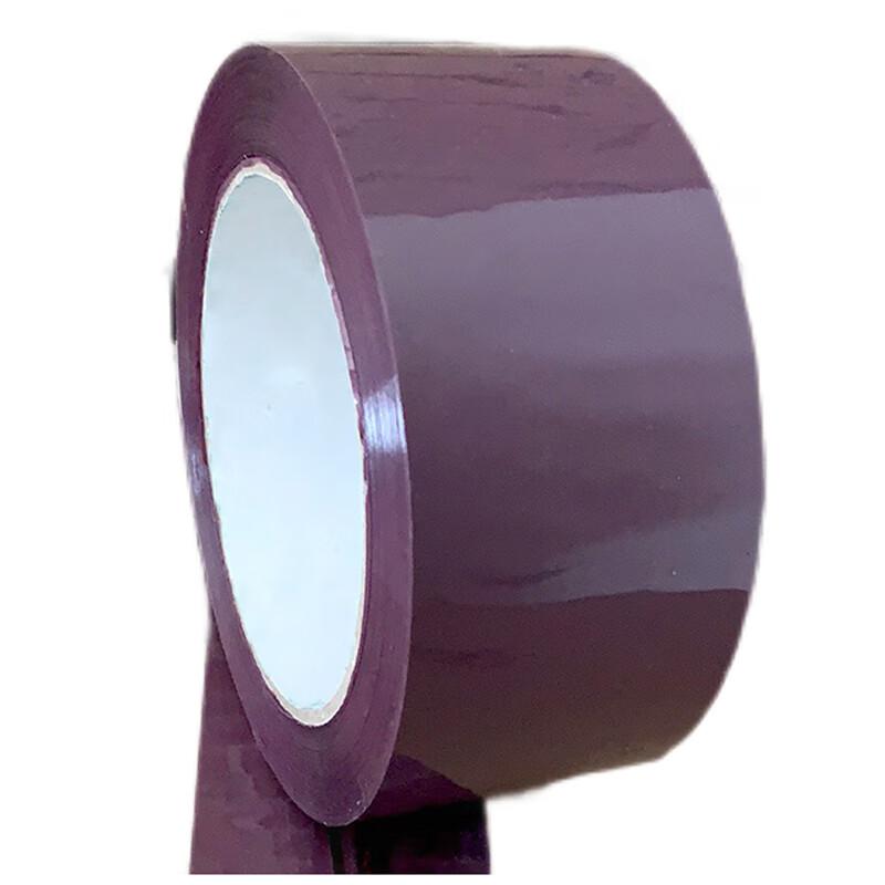 伏兴 彩色BOPP封箱胶带宽48mm*长100y，紫色 F0790
