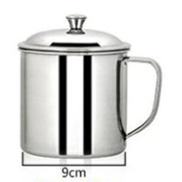 康妮卡 不锈钢杯子304材质 常规带盖450ml