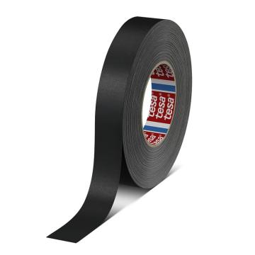 TESA 高品质丙烯酸涂层布基胶带长度：50m tesa-4651，黑色，宽度：100mm