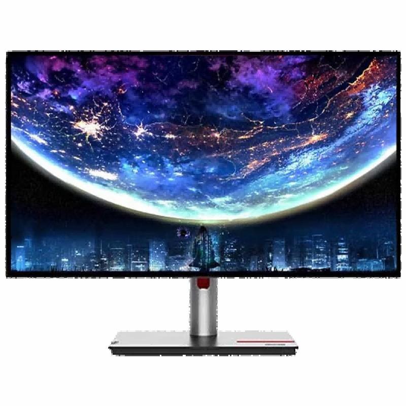 联想 电脑显示器27英寸/2K分辨率/HDMI+DP+USB Type-C/低蓝光护眼/升降旋转底座 P27h-30/