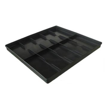 3W 防静电周转托盘，外尺寸:315×290×23mm，内尺寸:138×58×12mm，分10格 9805124