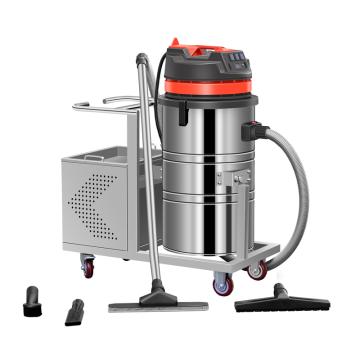 洁德美 电瓶式工业吸尘器1500w 80L GV-1580