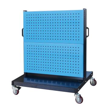 信高 移动型双面物料架(4方孔)，960×640×1156mm，散件发货，安装费另询 KM-2240