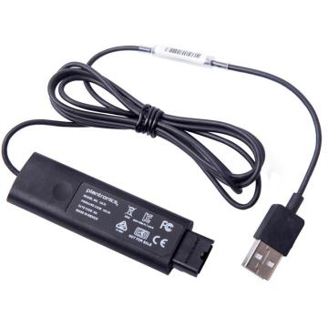 缤特力 耳麦配件适用HW系列耳机 USB声卡线 QD延长线DA70