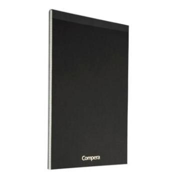 齐心 Compera商务拍纸本A5 80张 C8206黑