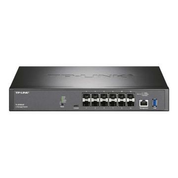 TP-LINK/普联 交换机全万兆三层网管交换机 12个万兆SFP+光口 TL-ST5012F