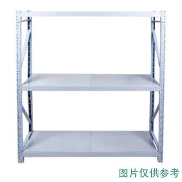云洁 层板货架主架，2000×600×850mm，灰色，3层，承重500kg/层 可定制