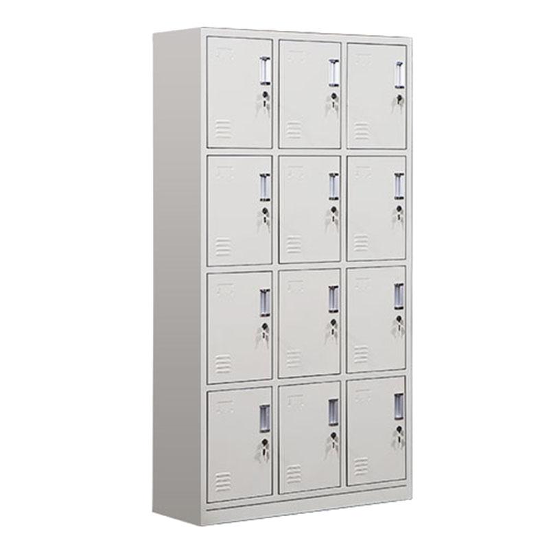 悦山 12门更衣柜0.4mm冷轧钢板/900*350*1800 YSOA2fo12m-04HB