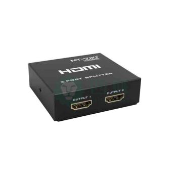 迈拓维矩 HDMI分配器一分二 电脑显示器分屏器 高清视频 1进2出 一进二出 MT-SP102M