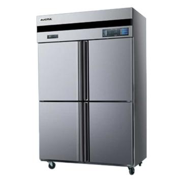 澳柯玛 立式四门双温二藏二冻商用厨房大冰箱 VCF-890AW