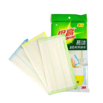 3M 思高易洁8层耐用抹布 XY003848559