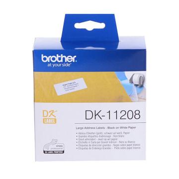 兄弟 DK色带38mm*90mm 白底/黑字（纸质400张） DK-11208